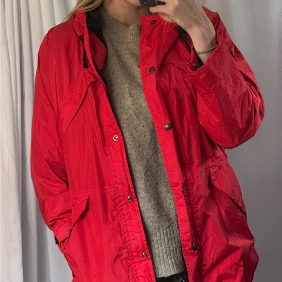 GORE-TEX Women's Vintage REI Red wind and rain coat - Picture 1 of 7